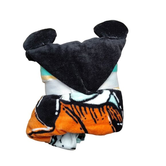 Disney Mickey Mouse Surfer Hooded Beach Poncho For Kids - Picture 5 of 5